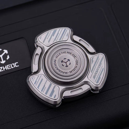 Stainless Steel Fidget Spinner – RadiCore Premium EDC with Aerospace Aluminum &
