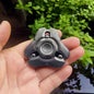 Stainless Steel Fidget Spinner – Shield Toy with Embedded Ball Bearings