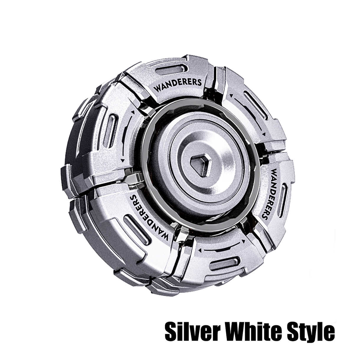 Stainless Steel Fidget Spinner – TempestClaw Mecha with Premium EDC
