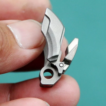 Stainless Steel Fidget Spinner – WarpFang Mecha with EDC Stress Relief Toy
