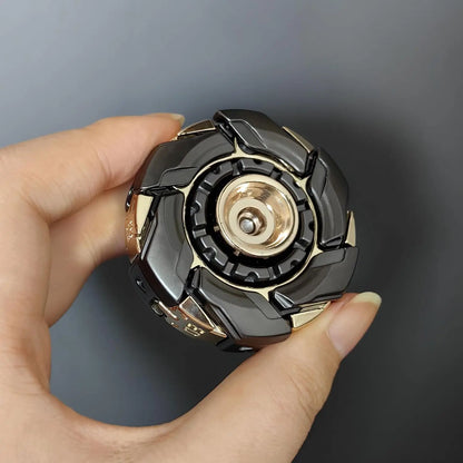 Stainless Steel Fidget Spinner – WarpFang Mecha with EDC Stress Relief Toy
