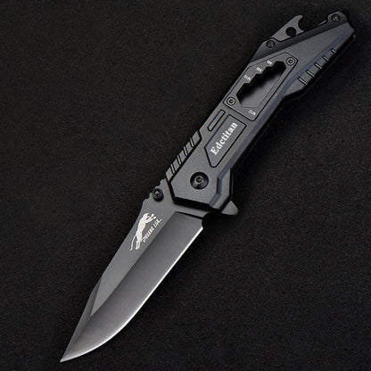 Stainless Steel Folding Knife – Leopard's Edge Multipurpose Pocket