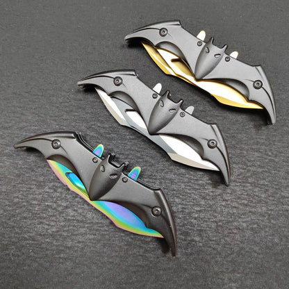 Stainless Steel Folding Knife – The Bat Double-Sided with 3Cr13 EDC