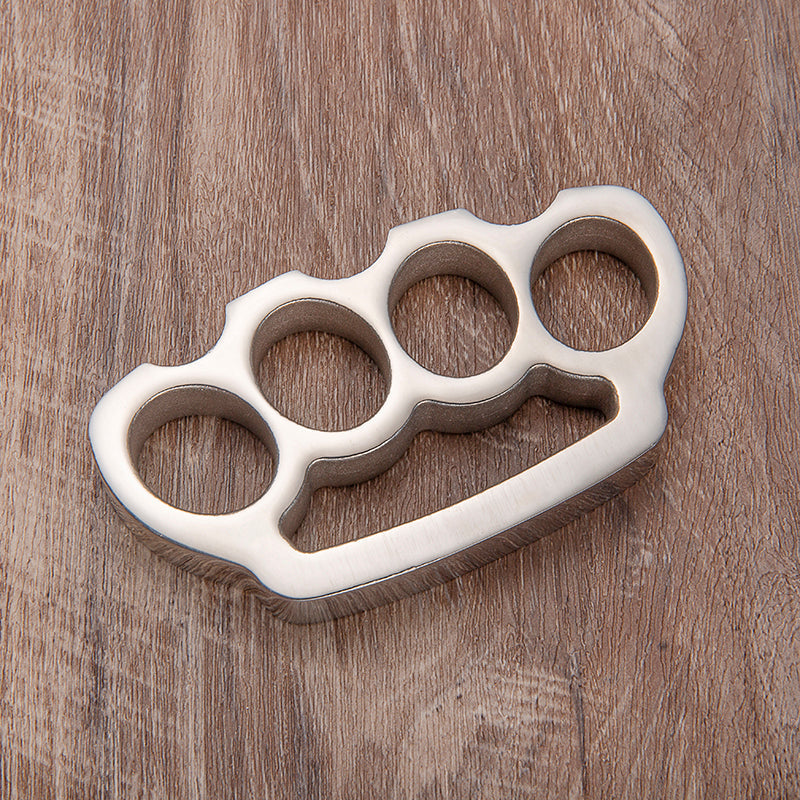 Stainless Steel Four Finger Knuckles – 304 Duster with Polished Classic EDC