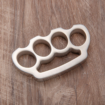 Stainless Steel Four Finger Knuckles – 304 Duster with Polished Classic EDC