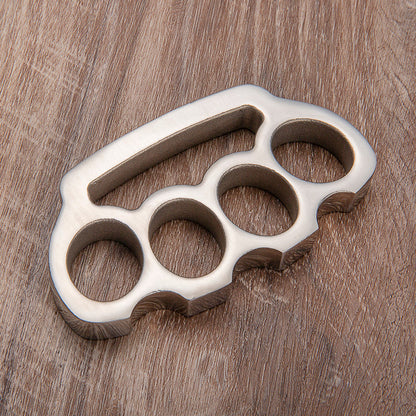 Stainless Steel Four Finger Knuckles – 304 Duster with Polished Classic EDC