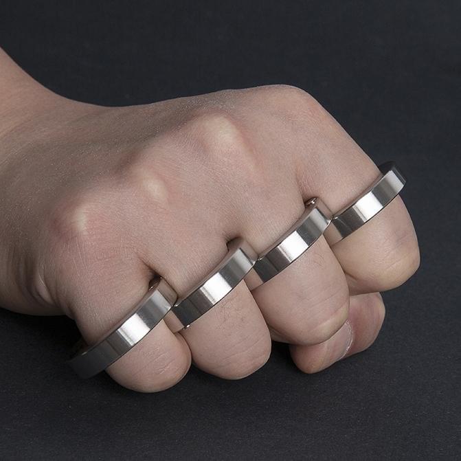 Stainless Steel Four Finger Knuckles – 304 Folding with Transformable Security Friendly