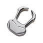 Stainless Steel Knuckles – 304 Tuning Fork Single EDC with Musical Self Defense Ring