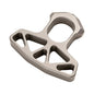 Stainless Steel Single Finger Knuckles – 304 Stonewash with Ceramic Glass Breaker with EDC