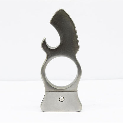 Stainless Steel Slingshot – 304 3-in-1 Knuckle Multi-Tool with Bottle Opener 68g
