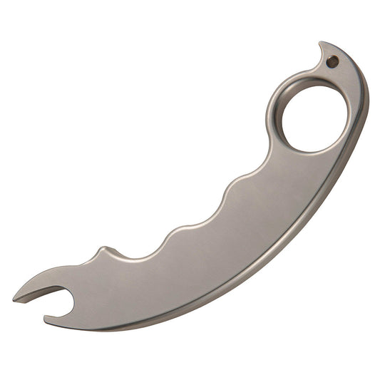 Steel Bottle Opener Knuckles – Brass with 304 Four Finger Kubotan Multi-Tool EDC