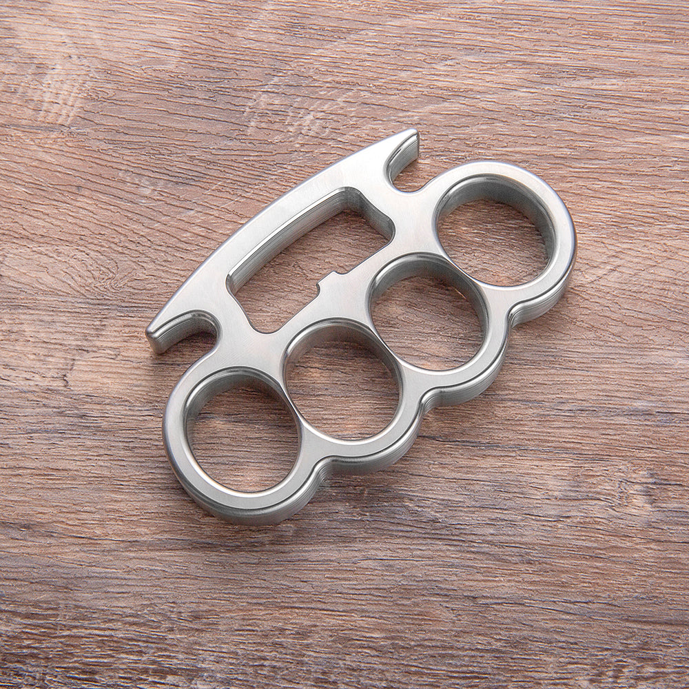 Steel Bottle Opener Knuckles – Four Finger with 304 or 7075 Aluminum CNC Machined