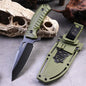 Steel EDC Knife – Survival 8Cr13MoV Fire Starter Kit Camping Outdoor Mountaineering