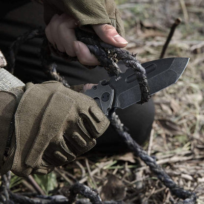 Steel Folding Knife – Machete D2 59-60 HRC Camping Machete Outdoor EDC Survival