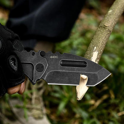 Steel Folding Knife – Machete D2 59-60 HRC Camping Machete Outdoor EDC Survival