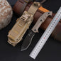 Steel Folding Knife – Tactical N690 Back-Lock Rescue Camping Survival EDC Outdoor