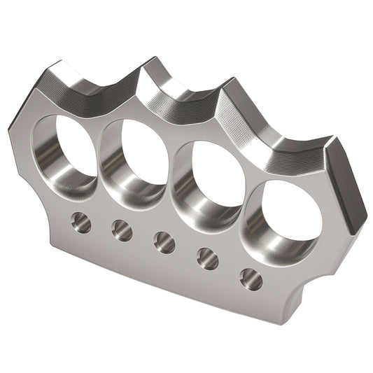 Steel Spiked Knuckles – Brass with Duster Self Defense with 304