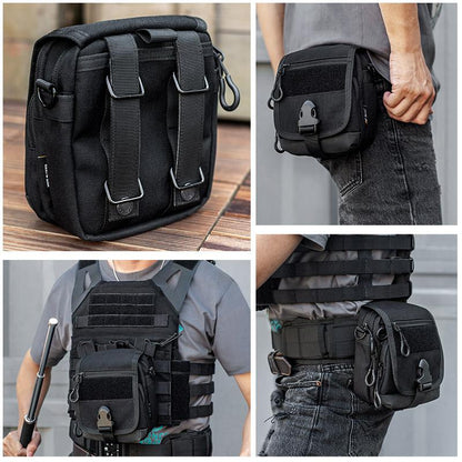 Tactical EDC Pouch – Raccoon Bag with Multi-Functional Crossbody & Waist Pack