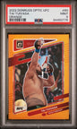 2022 Panini Donruss Optic UFC Tai Tuivasa Orange Parallel 14/49 - PSA 9