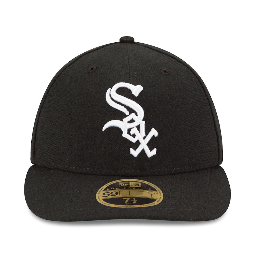 CHICAGO WHITE SOX AUTHENTIC COLLECTION LOW PROFILE 59FIFTY- BLACK