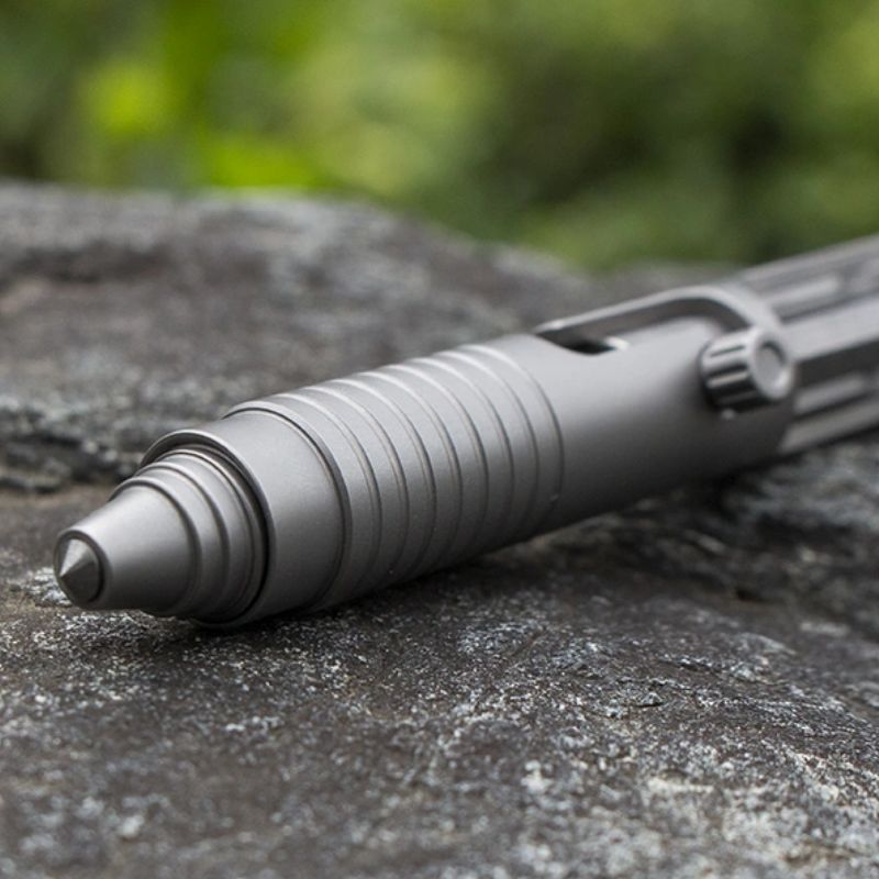 Titanium Bolt Action Tactical Pen – Bullet Ant 2.0 - Multi-Tool with EDC