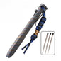 Titanium Bolt Action Tactical Pen – Heavy-Duty EDC Writing & Self-Defense Tool