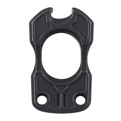 Titanium Bottle Opener Knuckles – EDC with TC4 Ring Multi-Function Self Defense Tool