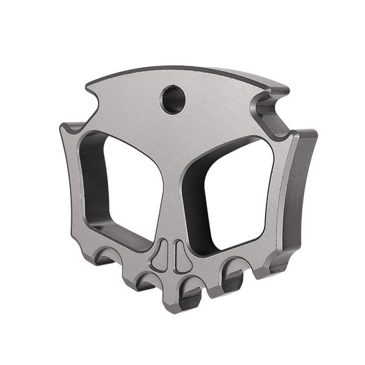 Titanium Bottle Opener Knuckles – Phantom Two Finger with Plated EDC