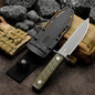 Titanium Bushcraft Knife – Survival Fixed Blade 7Cr Steel Coating Hunting Camping Tactical