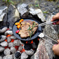 Titanium Camping Skillet – AeroTitan Lightweight Foldable with Pure Pan