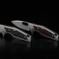 Titanium EDC Knife – Shadow Blade with M390 Steel Blade with Precision Engineering