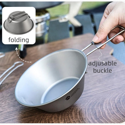 Titanium EDC Multi-Tool – Featherlight Feast Ultralight Folding Utensil Set