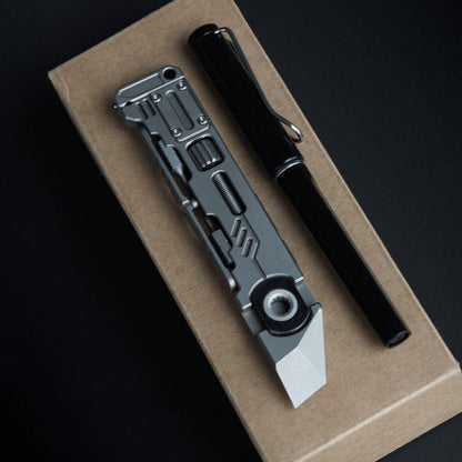 Titanium EDC Pry Bar – PryMax 2.0 All-in-1 Multi-Function with GR5