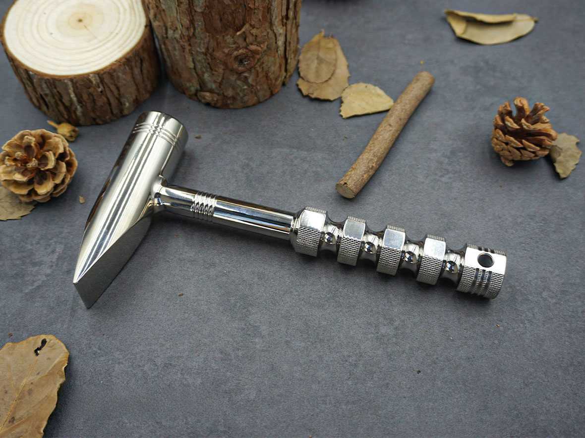 Titanium Emergency Escape Tool – Rescue Hammer Window Breaker EDC Survival Outdoor