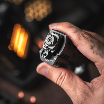 Titanium Fidget Spinner – Punnk by GoBiggeR with Authentic & Zirconium Modular