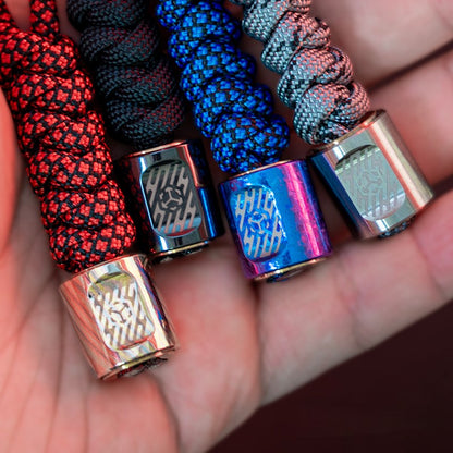Titanium Fidget Spinner – SpinCore Pendant with EDC Stress Relief Necklace
