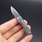 Titanium Folding Knife – Talon-X Speedster with Ultra-Portable Keychain EDC