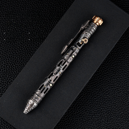 Titanium Tactical Pen – TITANER with Mech EDC Multi-Tool with Fidget Spinner