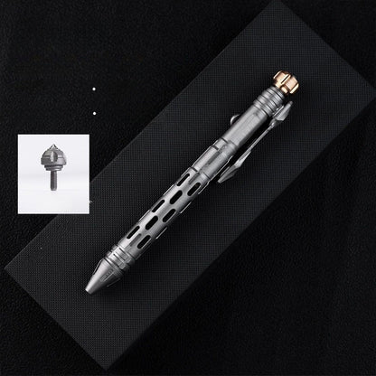 Titanium Tactical Pen – TITANER with Mech EDC Multi-Tool with Fidget Spinner