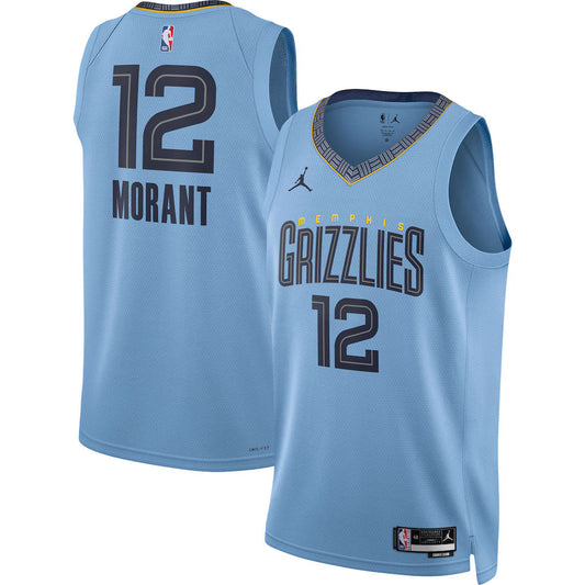 Ja Morant Memphis Grizzlies Unisex Jersey - Statement Edition - Light Blue