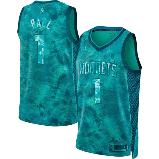 LaMelo Ball Charlotte Hornets Unisex Select Series Jersey - Teal