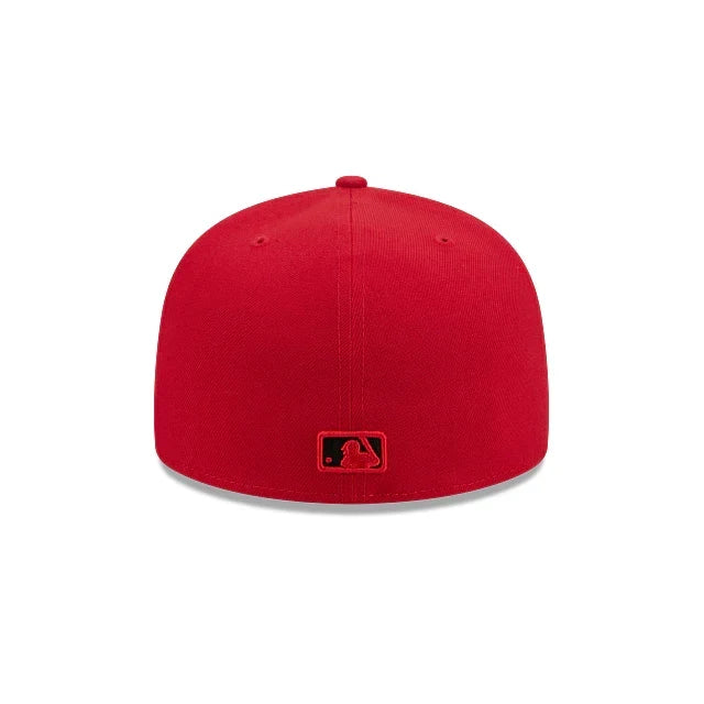 New Era Los Angeles Dodgers Basic 59FIFTY Fitted Hat - Scarlet