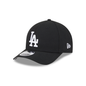 New Era Los Angeles Dodgers 9FORTY M-Crown Adjustable Hat-Black on white