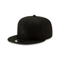 New Era Miami Marlins Basic 9FIFTY Snapback-Black on Black