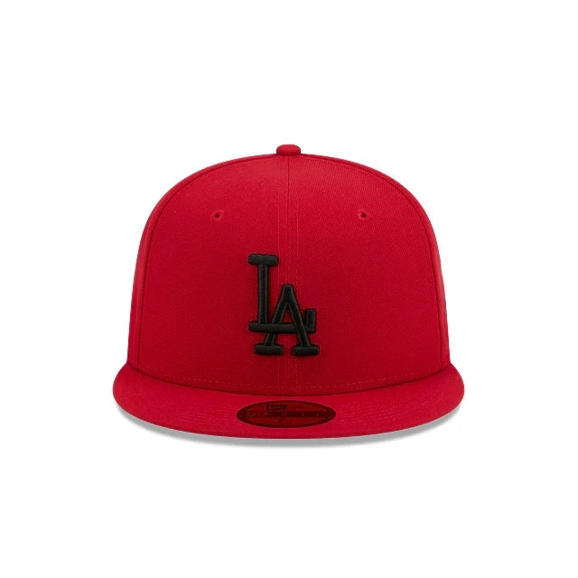 New Era Los Angeles Dodgers Basic 59FIFTY Fitted Hat - Scarlet