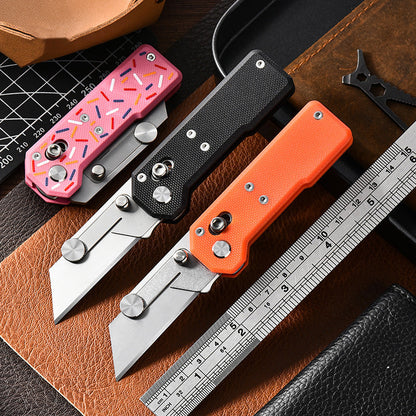 Utility Knife – ViperSlide Heavy-Duty Folding with G10 Handle