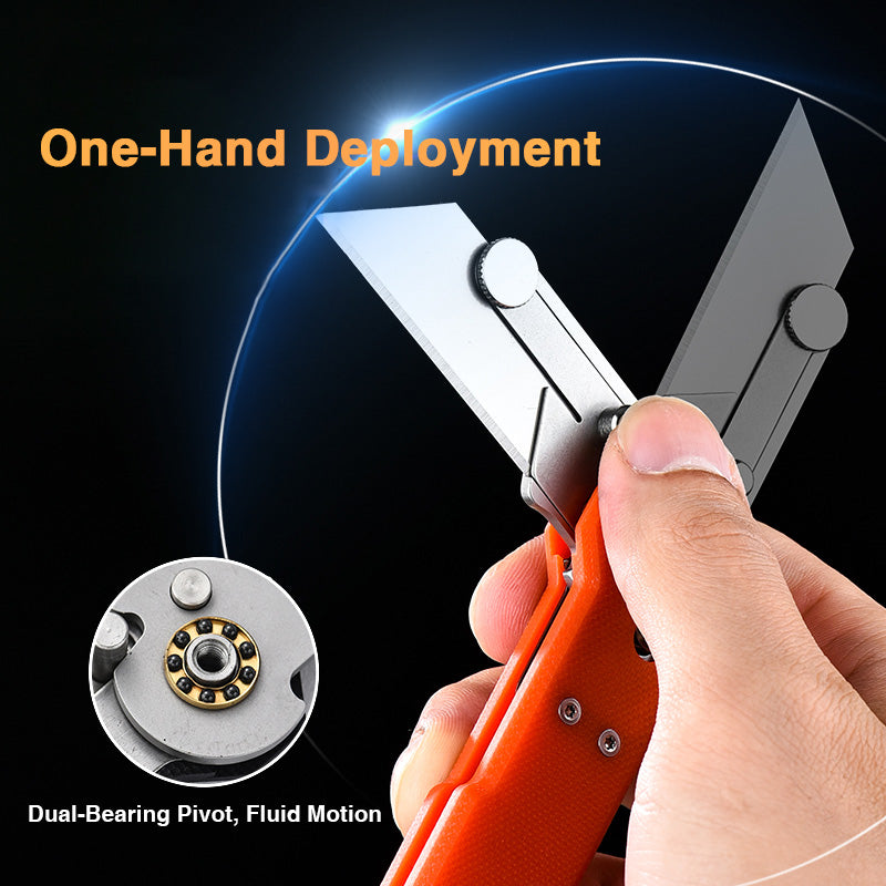 Utility Knife – ViperSlide Heavy-Duty Folding with G10 Handle