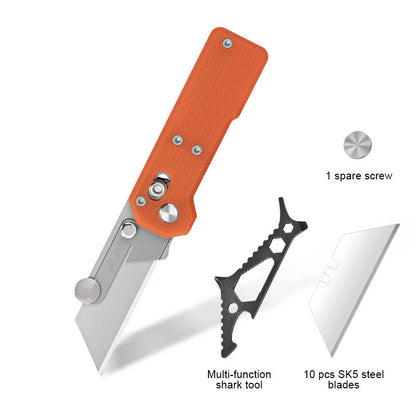 Utility Knife – ViperSlide Heavy-Duty Folding with G10 Handle