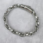 Vintage Dragon Bracelet – Six-Character Mantra with Twisted Bone Titanium Steel