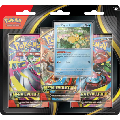 Pokemon Mega Evolution - 3 Pack Blister